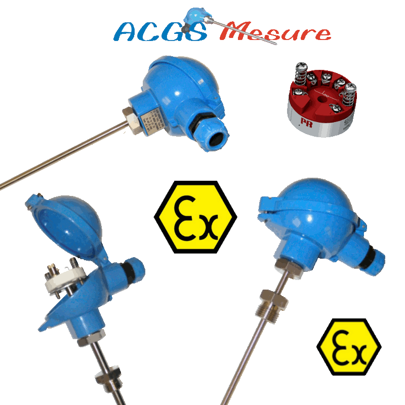 Capteurs ATEX ia EEx ia II C T6